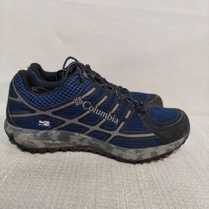 Columbia Junction Hollow Hiking Shoes Sneakers Blue OutDry Men's Size 8 YM0720